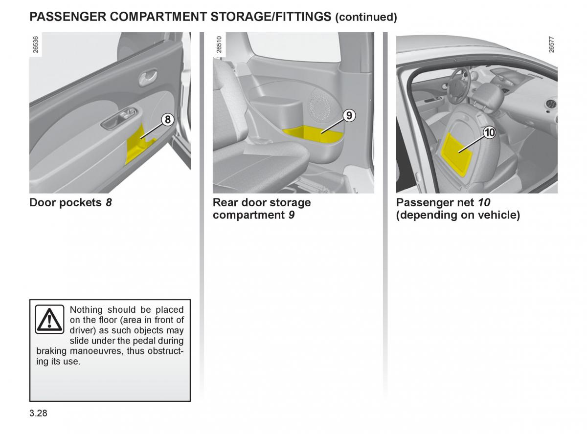 Renault Twingo II 2 owners manual / page 129