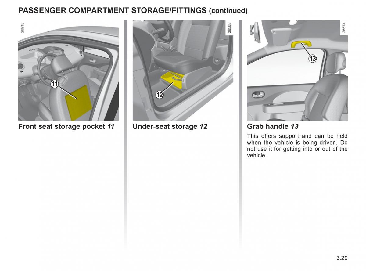 Renault Twingo II 2 owners manual / page 130