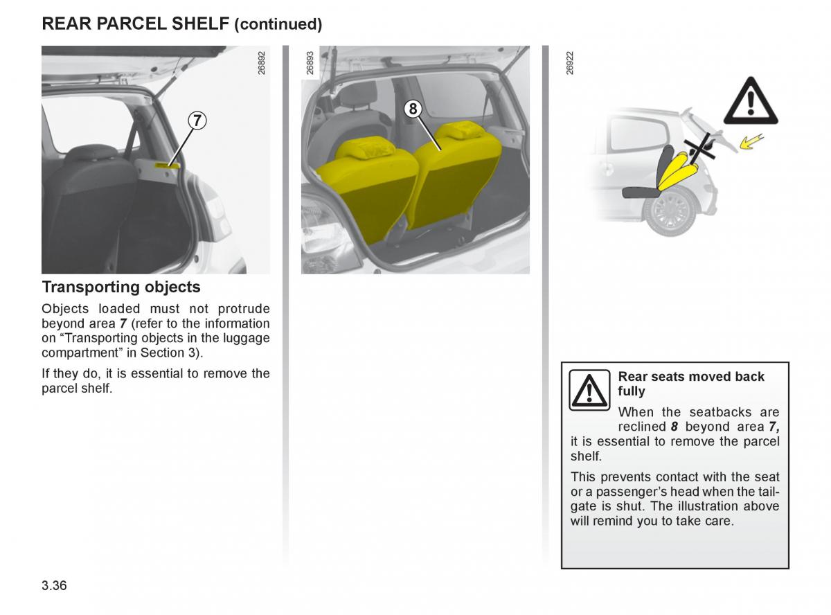 Renault Twingo II 2 owners manual / page 137