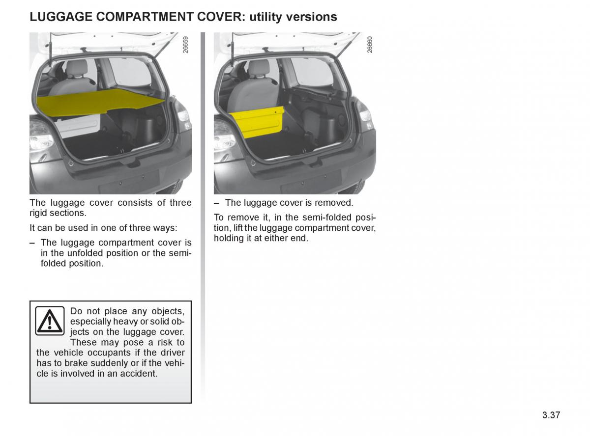 Renault Twingo II 2 owners manual / page 138