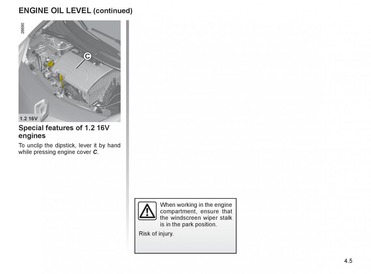 Renault Twingo II 2 owners manual / page 146