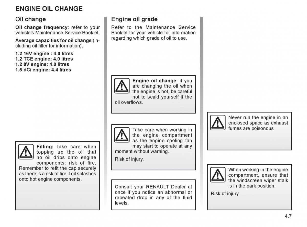 Renault Twingo II 2 owners manual / page 148