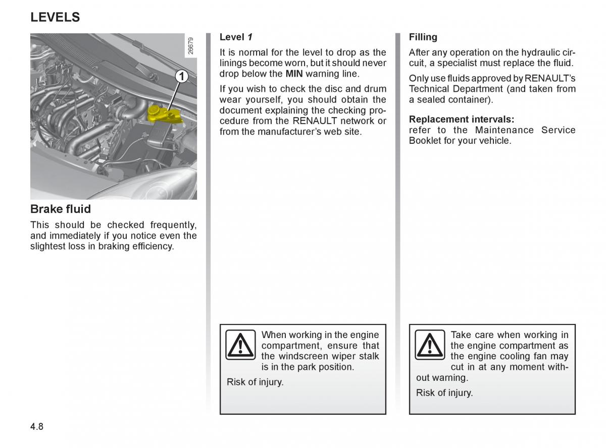 Renault Twingo II 2 owners manual / page 149