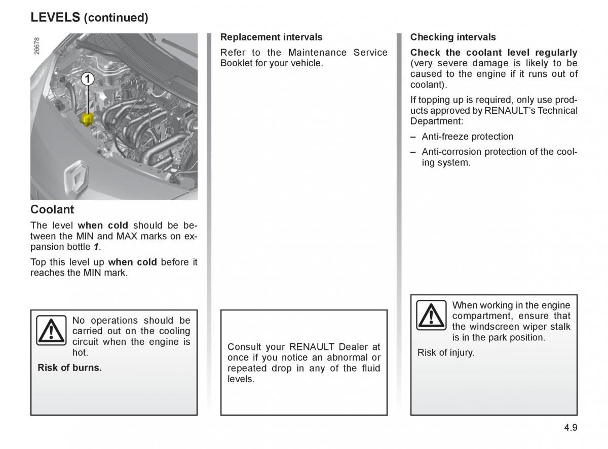 Renault Twingo II 2 owners manual / page 150