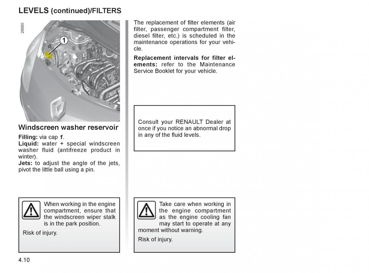 Renault Twingo II 2 owners manual / page 151