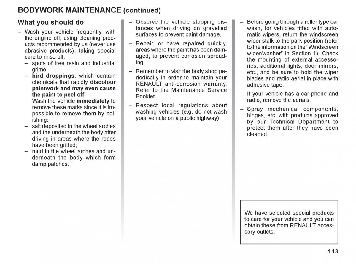 Renault Twingo II 2 owners manual / page 154