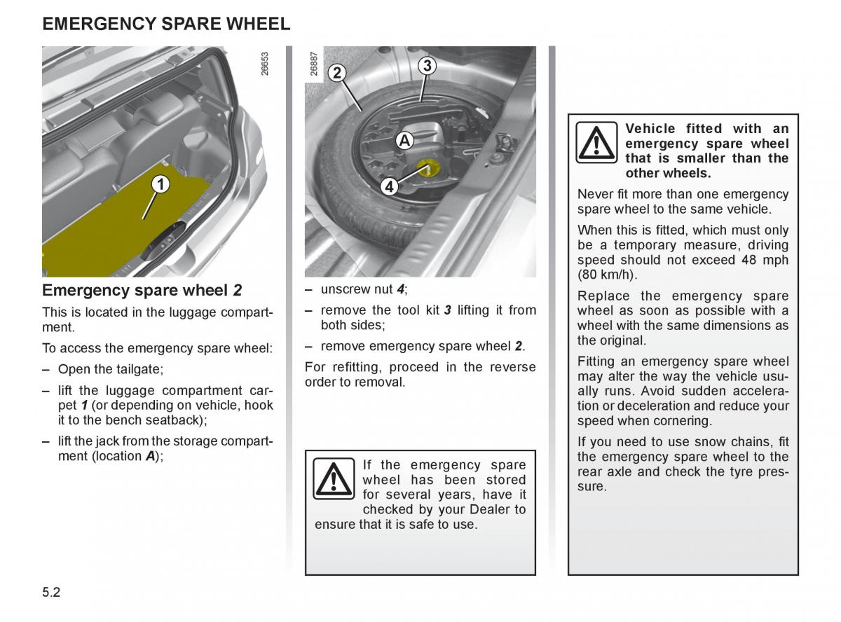 Renault Twingo II 2 owners manual / page 157