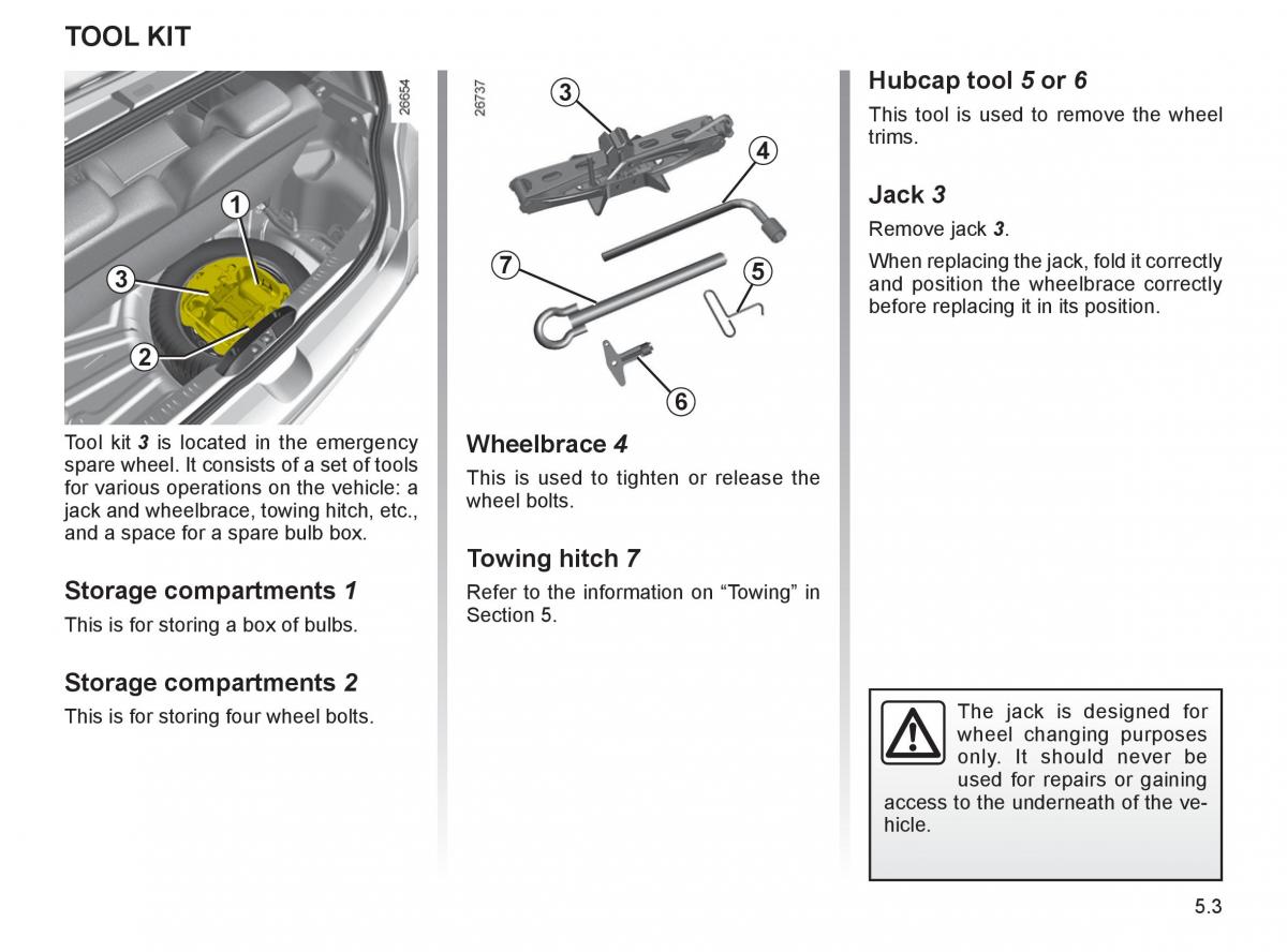 Renault Twingo II 2 owners manual / page 158