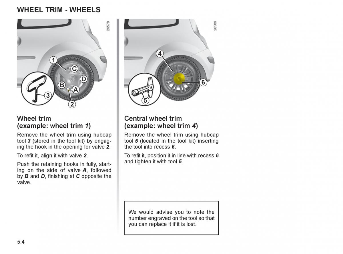 Renault Twingo II 2 owners manual / page 159