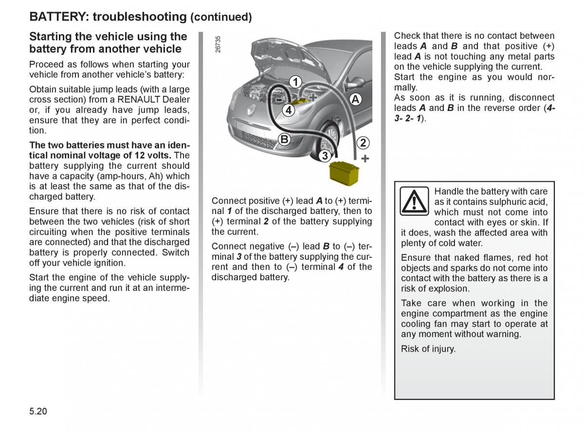 Renault Twingo II 2 owners manual / page 175