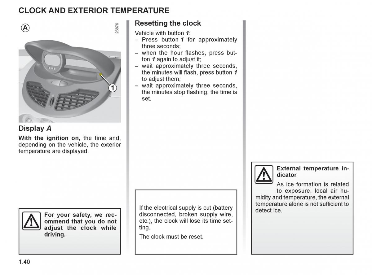 Renault Twingo II 2 owners manual / page 47