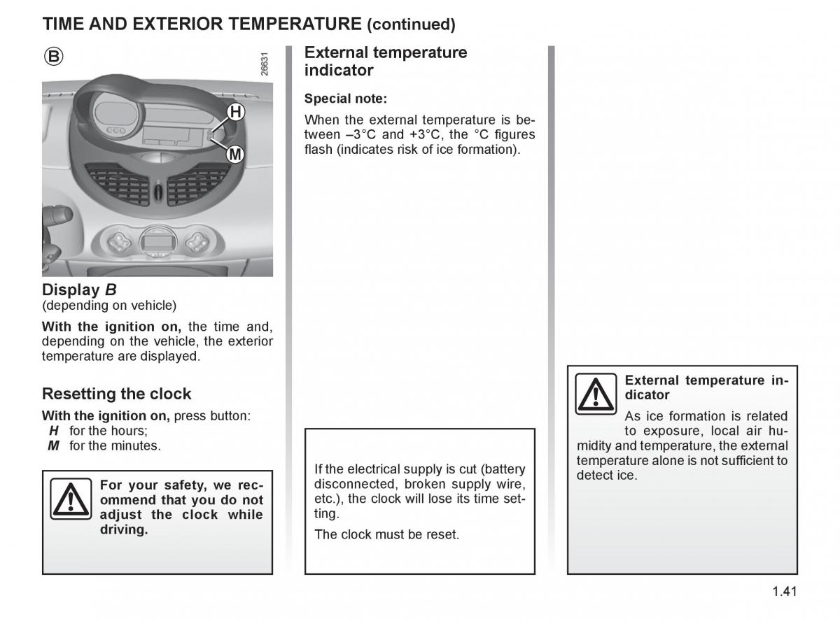 Renault Twingo II 2 owners manual / page 48