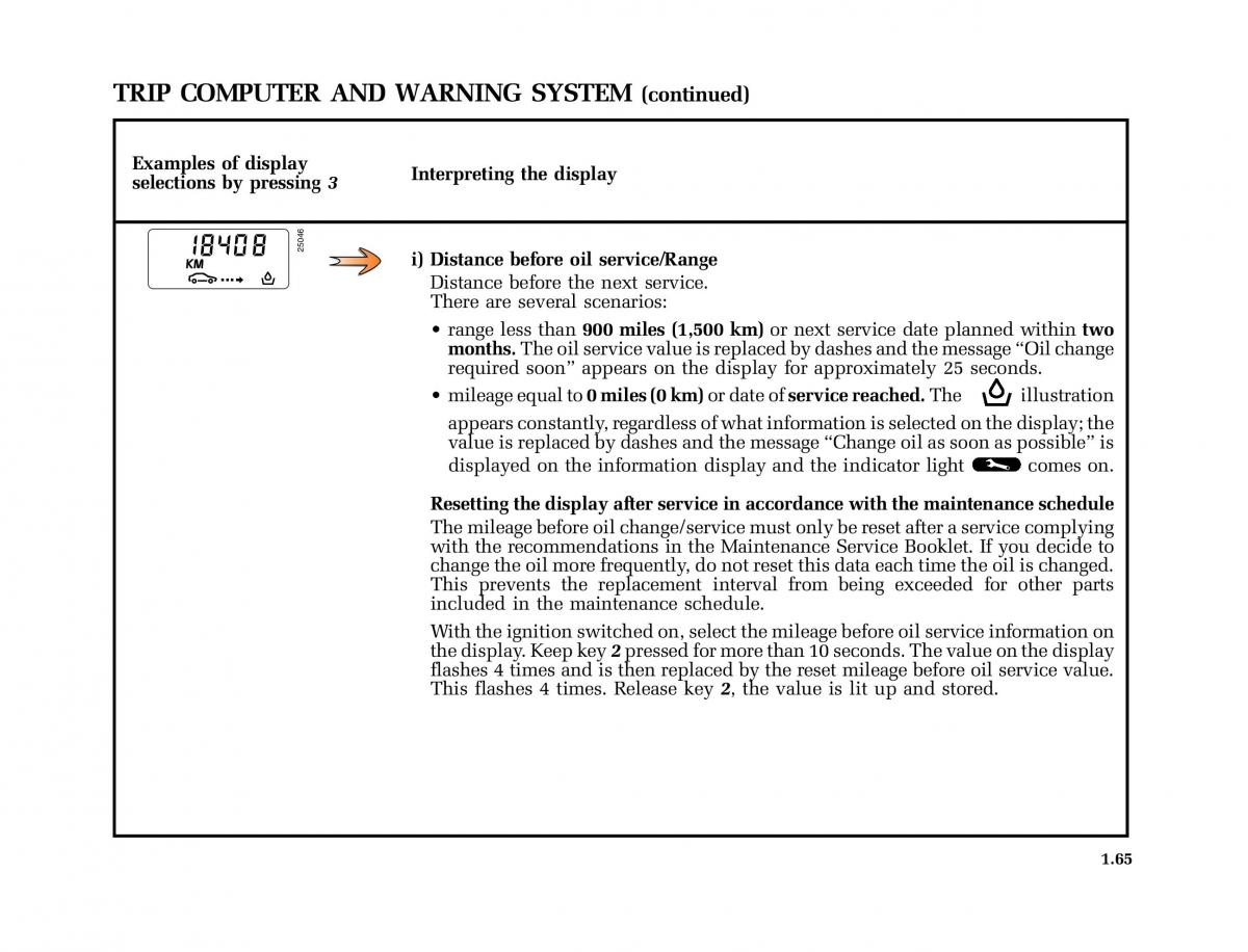 Renault Vel Satis owners manual / page 74