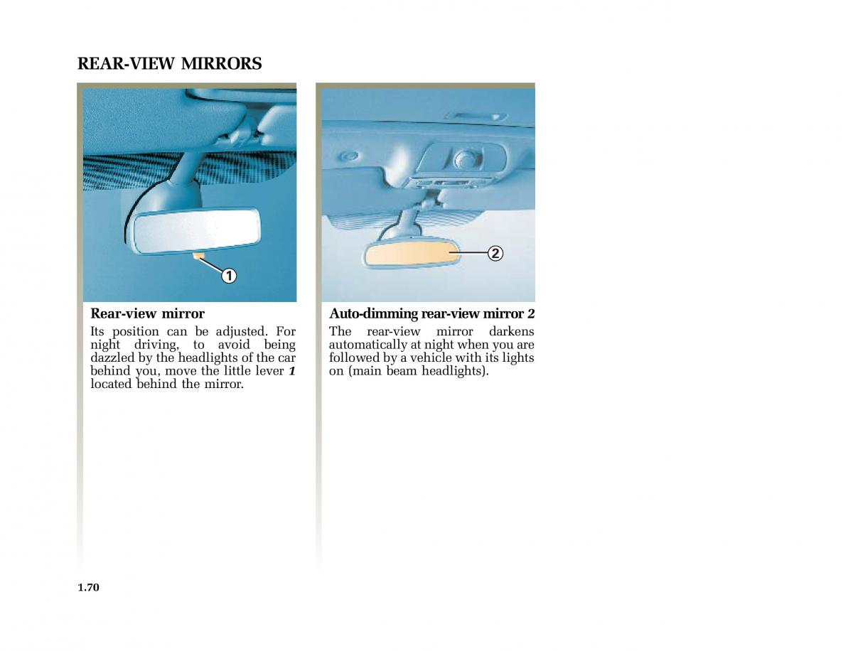 Renault Vel Satis owners manual / page 79