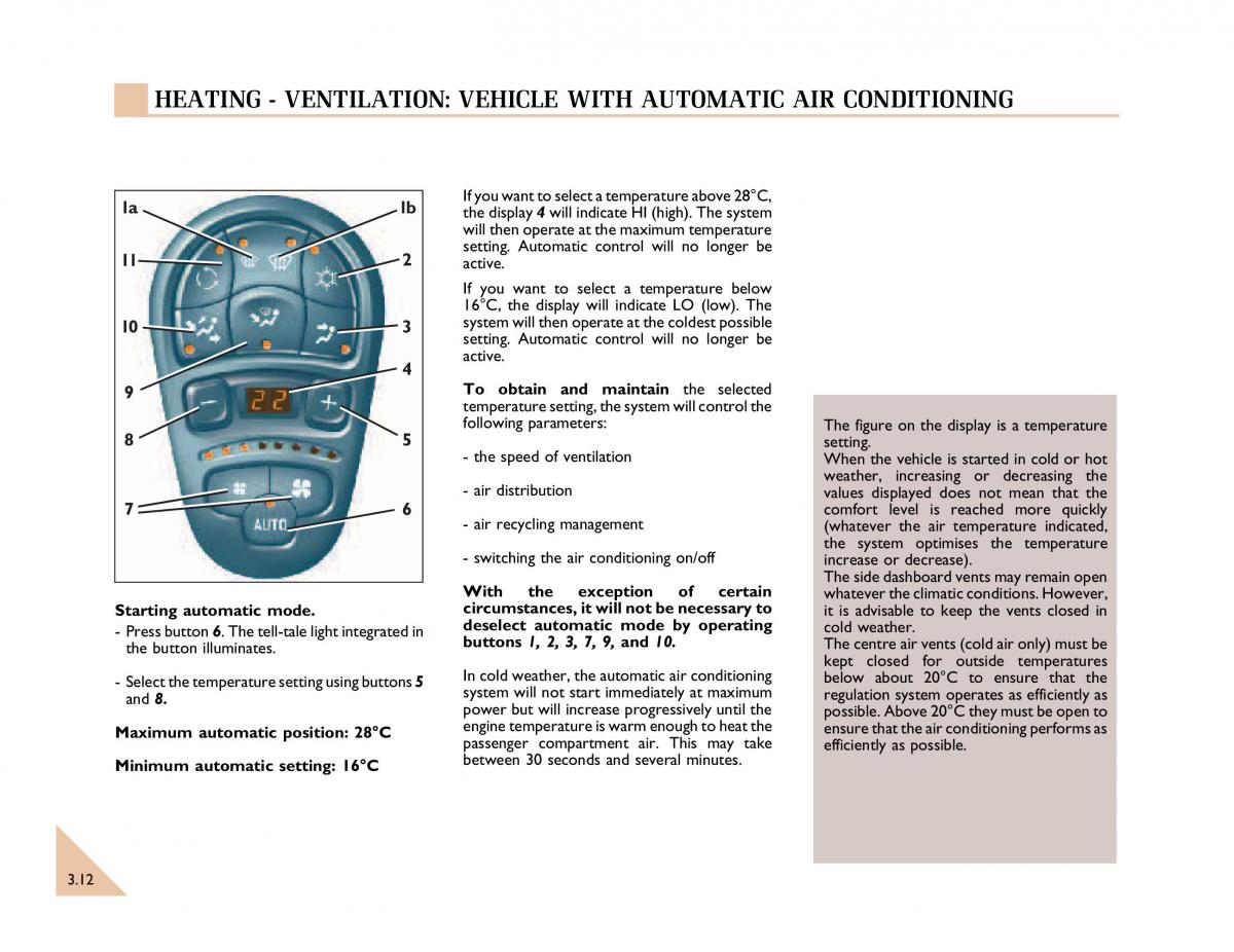 Renault Espace III 3 owners manual / page 79