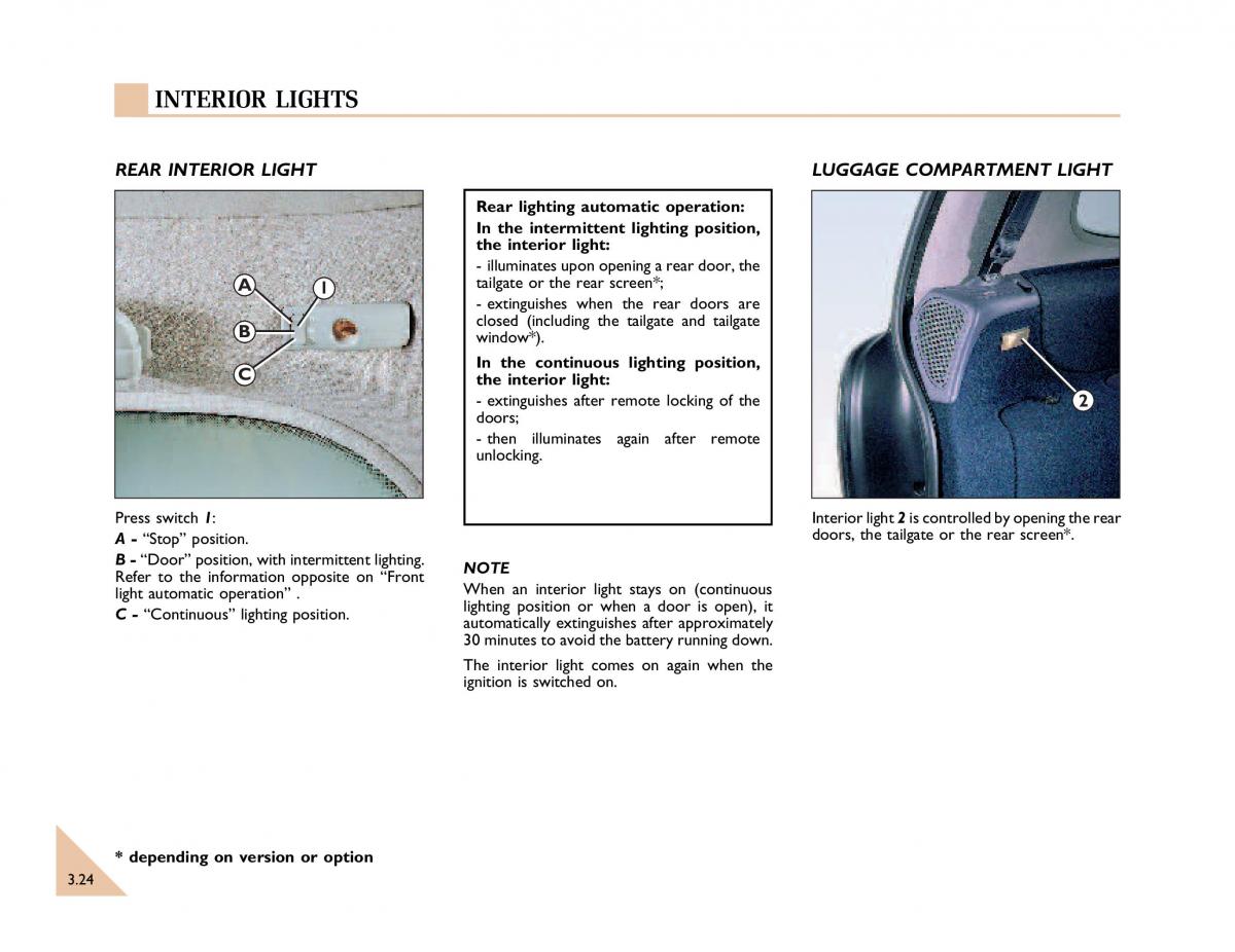 Renault Espace III 3 owners manual / page 91