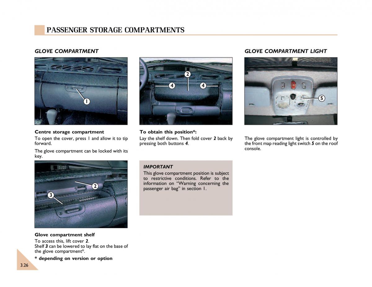 Renault Espace III 3 owners manual / page 93