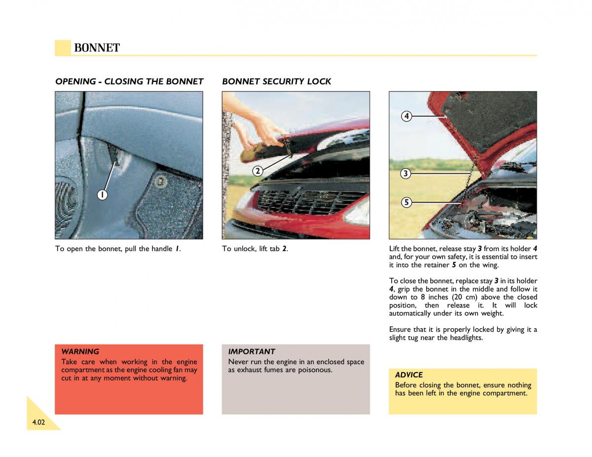 Renault Espace III 3 owners manual / page 115