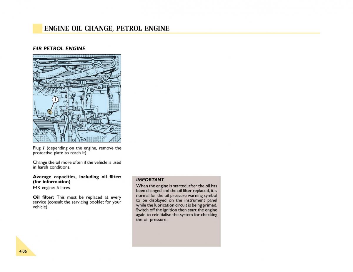 Renault Espace III 3 owners manual / page 119