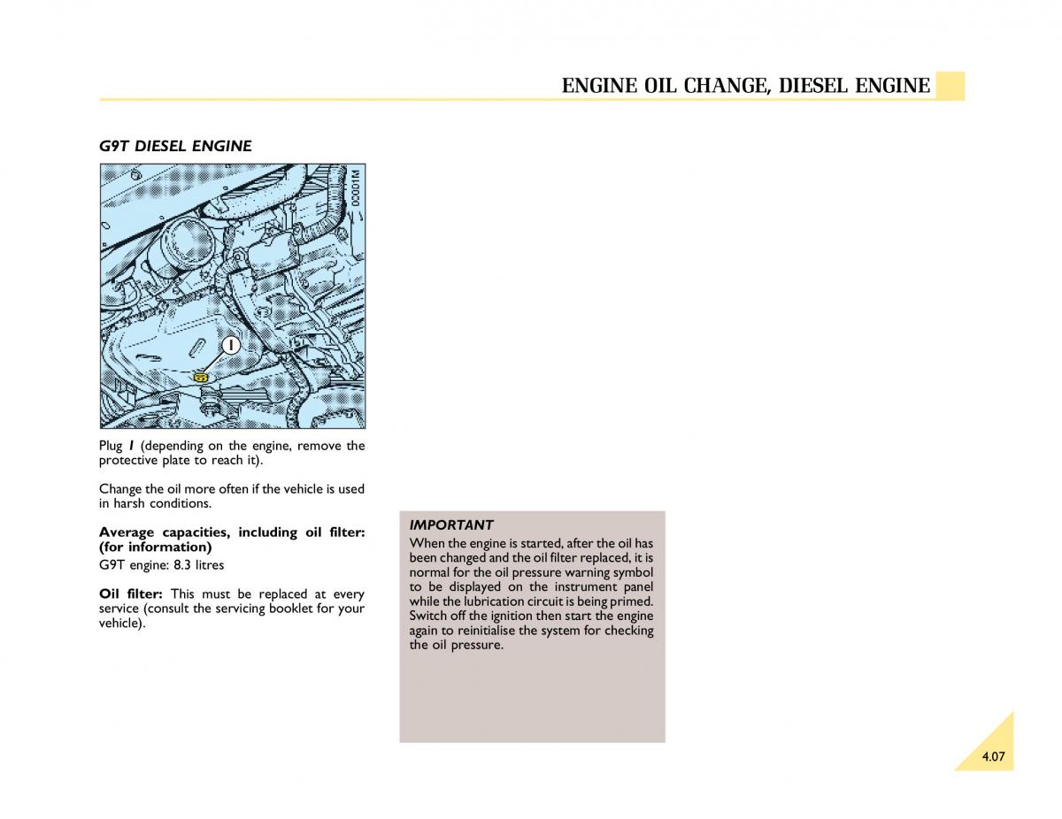 Renault Espace III 3 owners manual / page 120