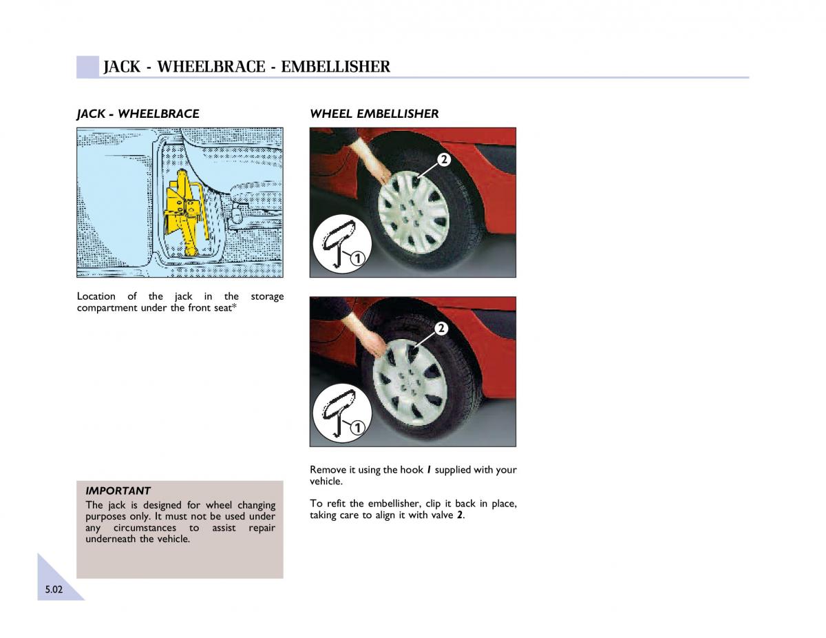 Renault Espace III 3 owners manual / page 133