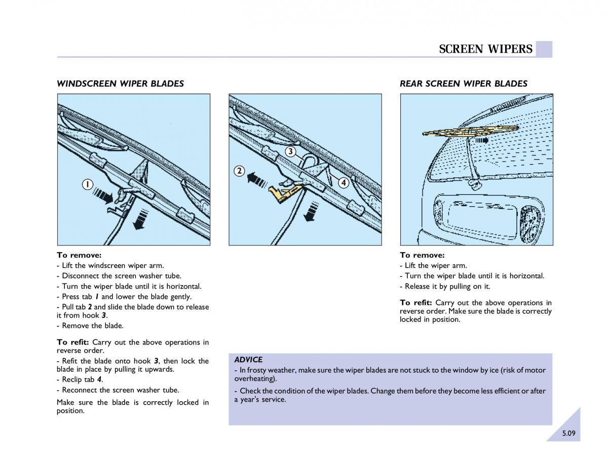 Renault Espace III 3 owners manual / page 140