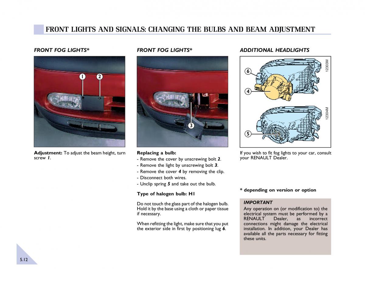 Renault Espace III 3 owners manual / page 143