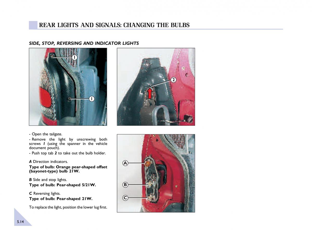 Renault Espace III 3 owners manual / page 145