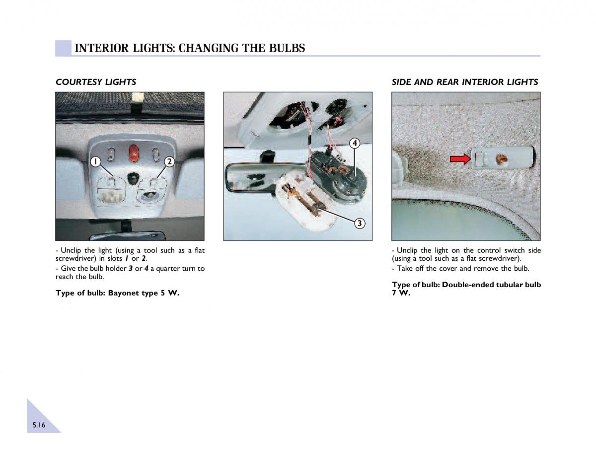 Renault Espace III 3 owners manual / page 147