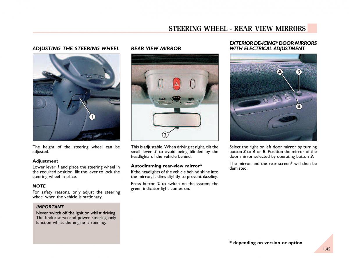 Renault Espace III 3 owners manual / page 50