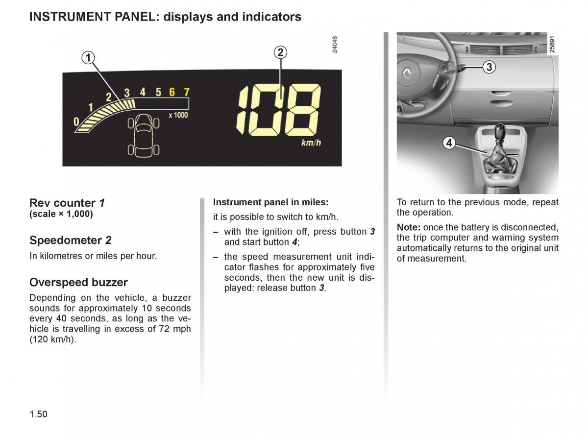 Renault Espace IV 4 owners manual / page 59