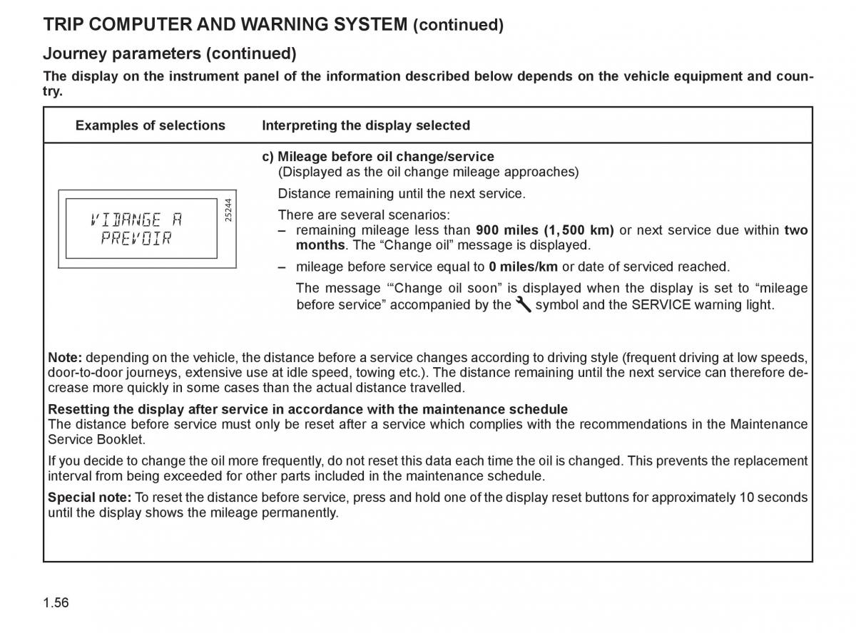 Renault Espace IV 4 owners manual / page 65