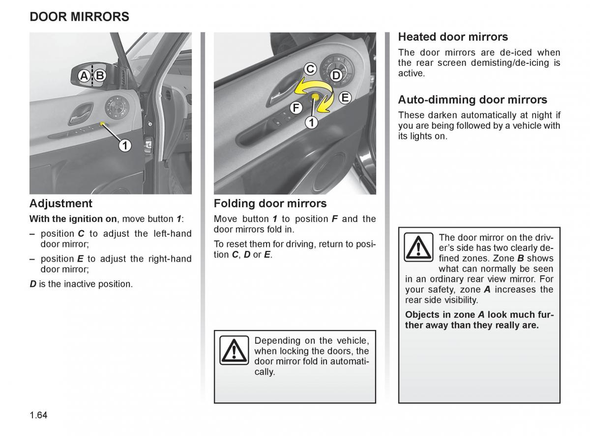 Renault Espace IV 4 owners manual / page 73