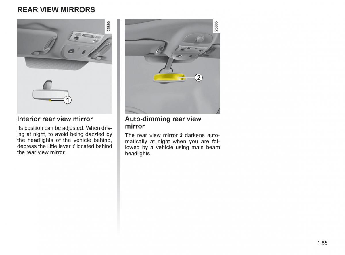 Renault Espace IV 4 owners manual / page 74