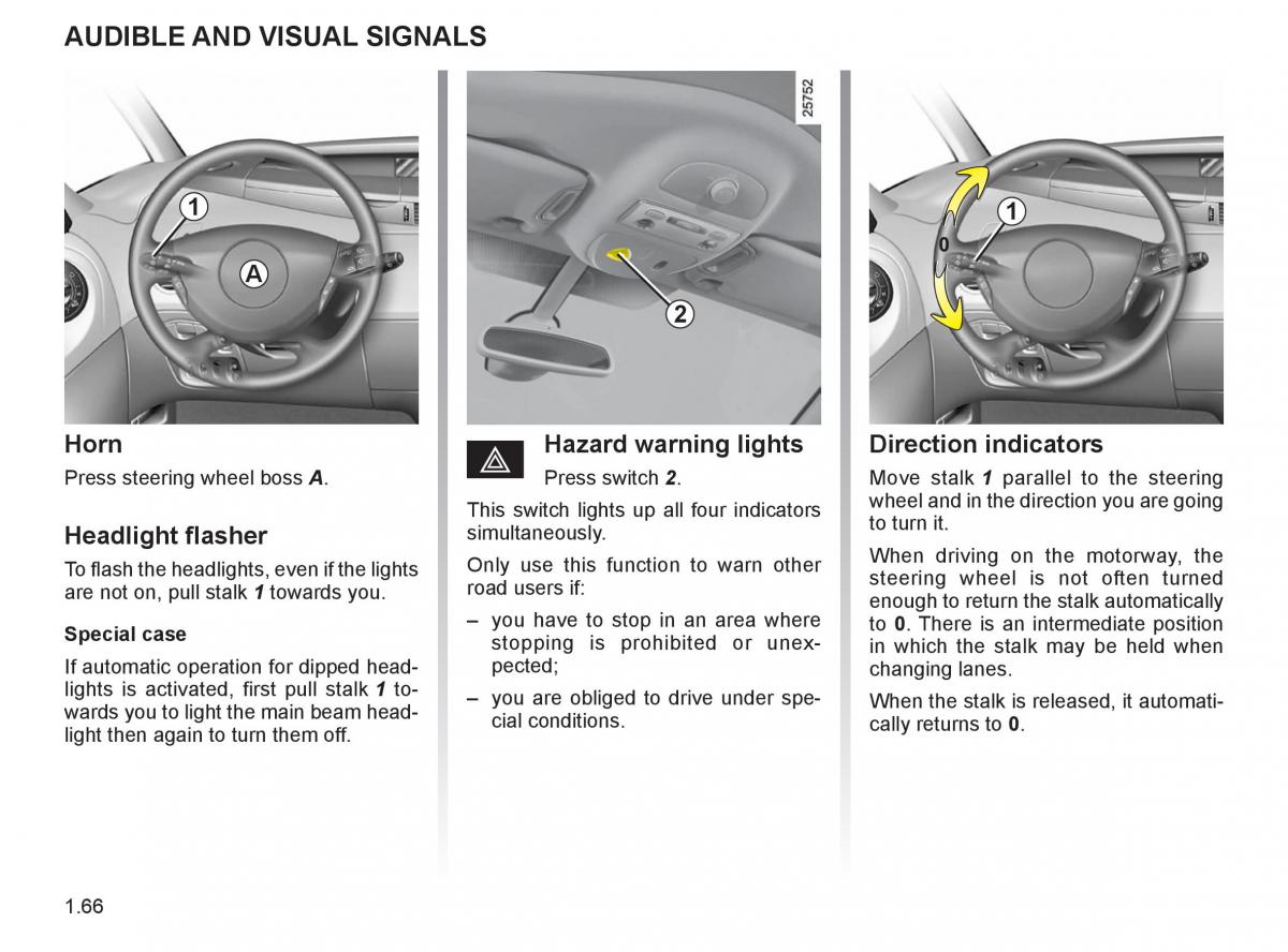 Renault Espace IV 4 owners manual / page 75