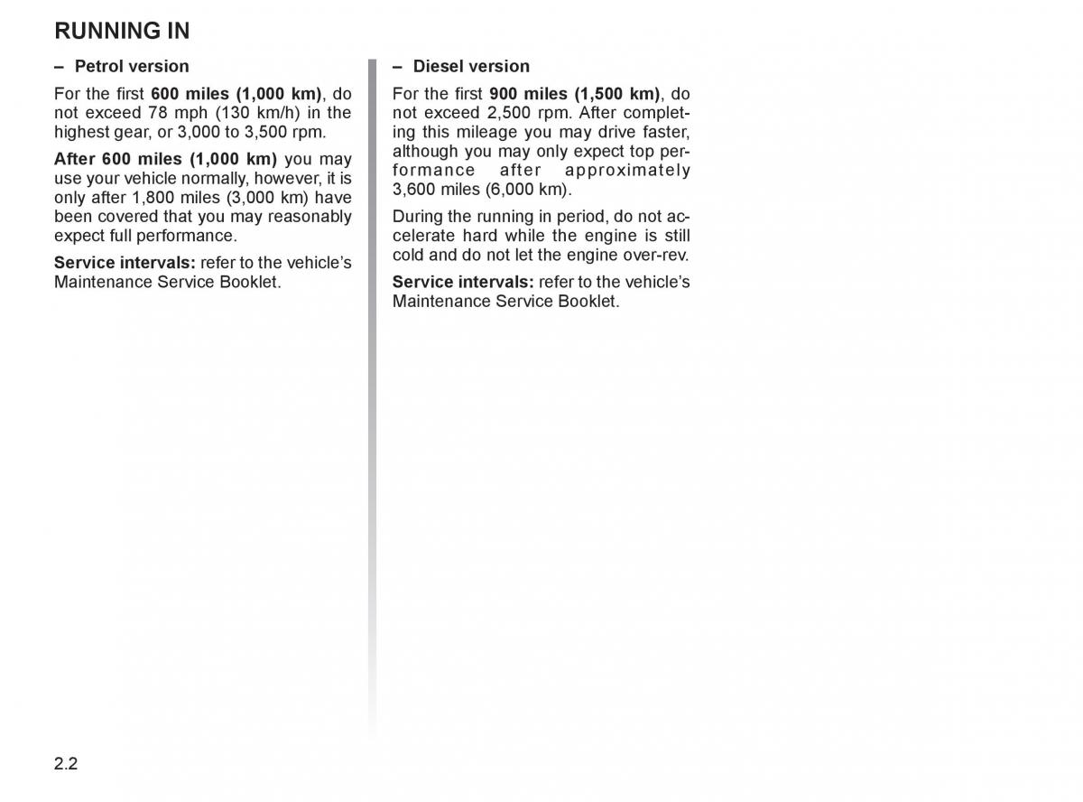 Renault Espace IV 4 owners manual / page 87