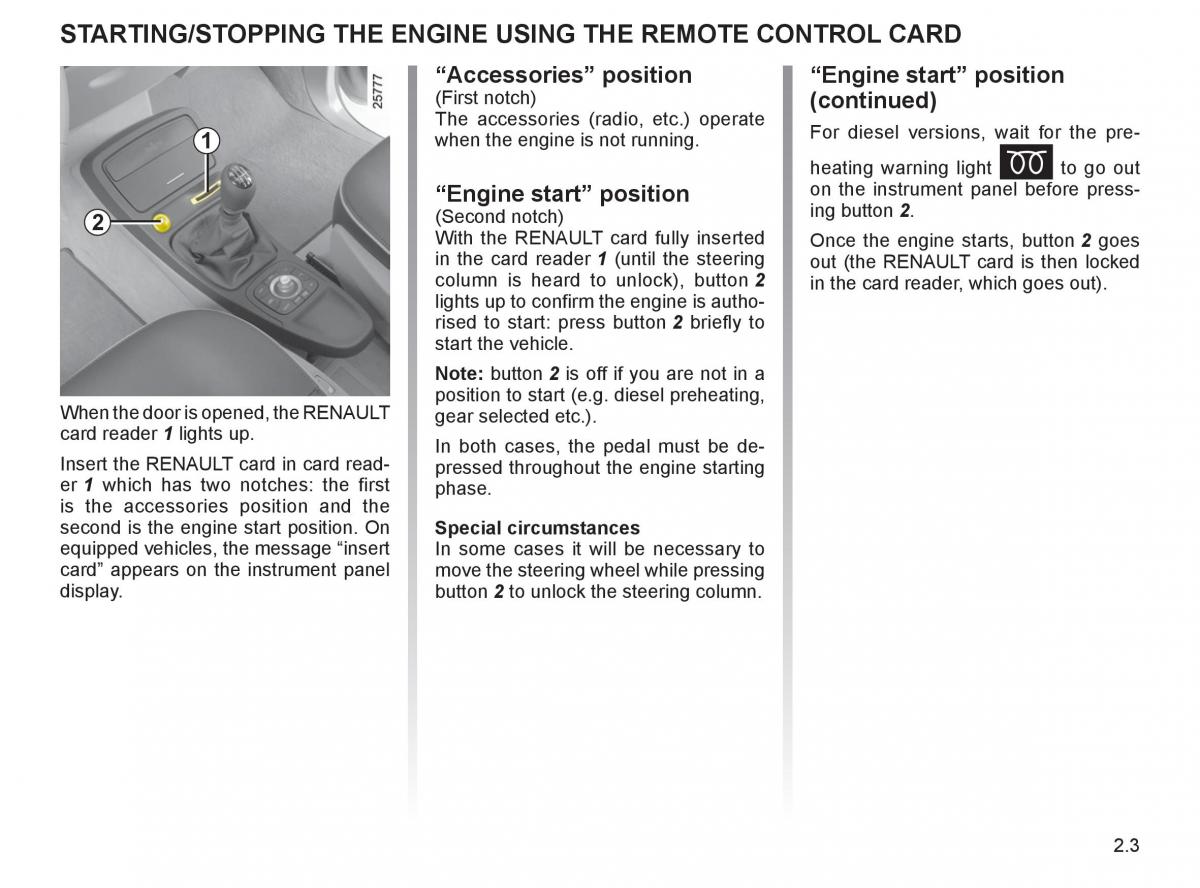 Renault Espace IV 4 owners manual / page 88