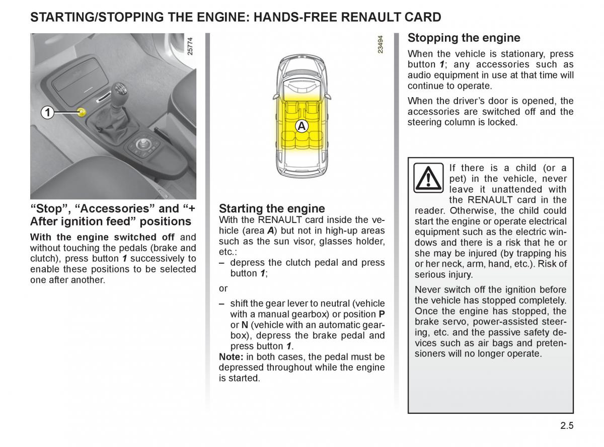 Renault Espace IV 4 owners manual / page 90