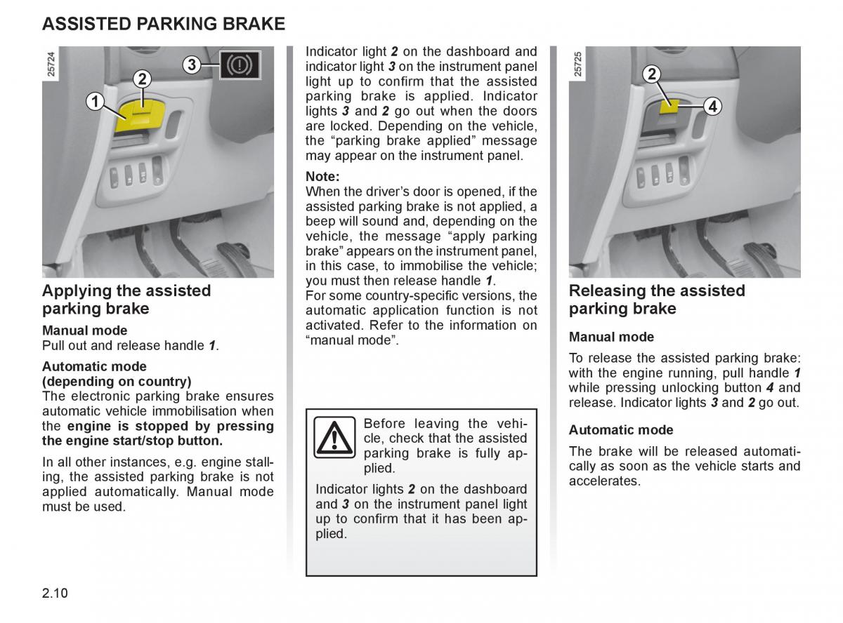 Renault Espace IV 4 owners manual / page 95