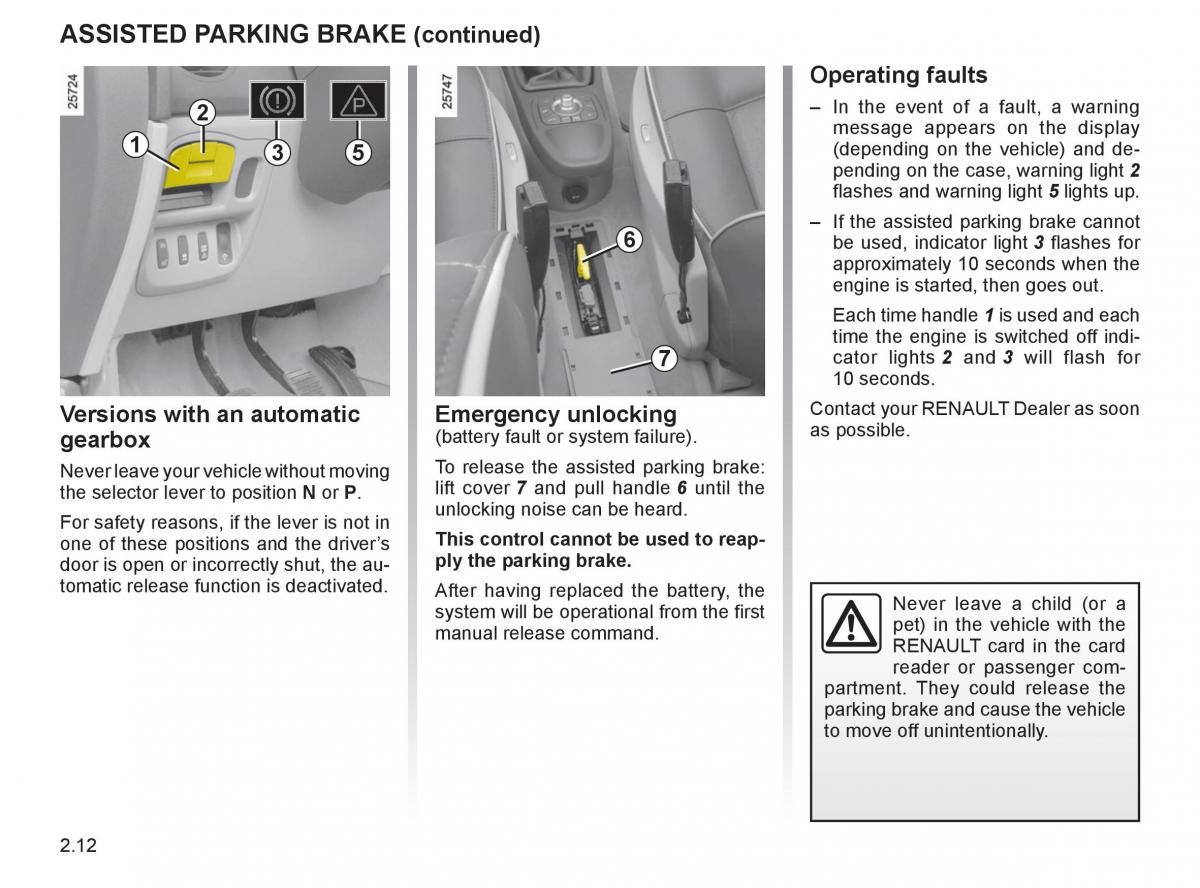 Renault Espace IV 4 owners manual / page 97