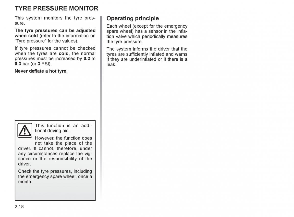 Renault Espace IV 4 owners manual / page 103