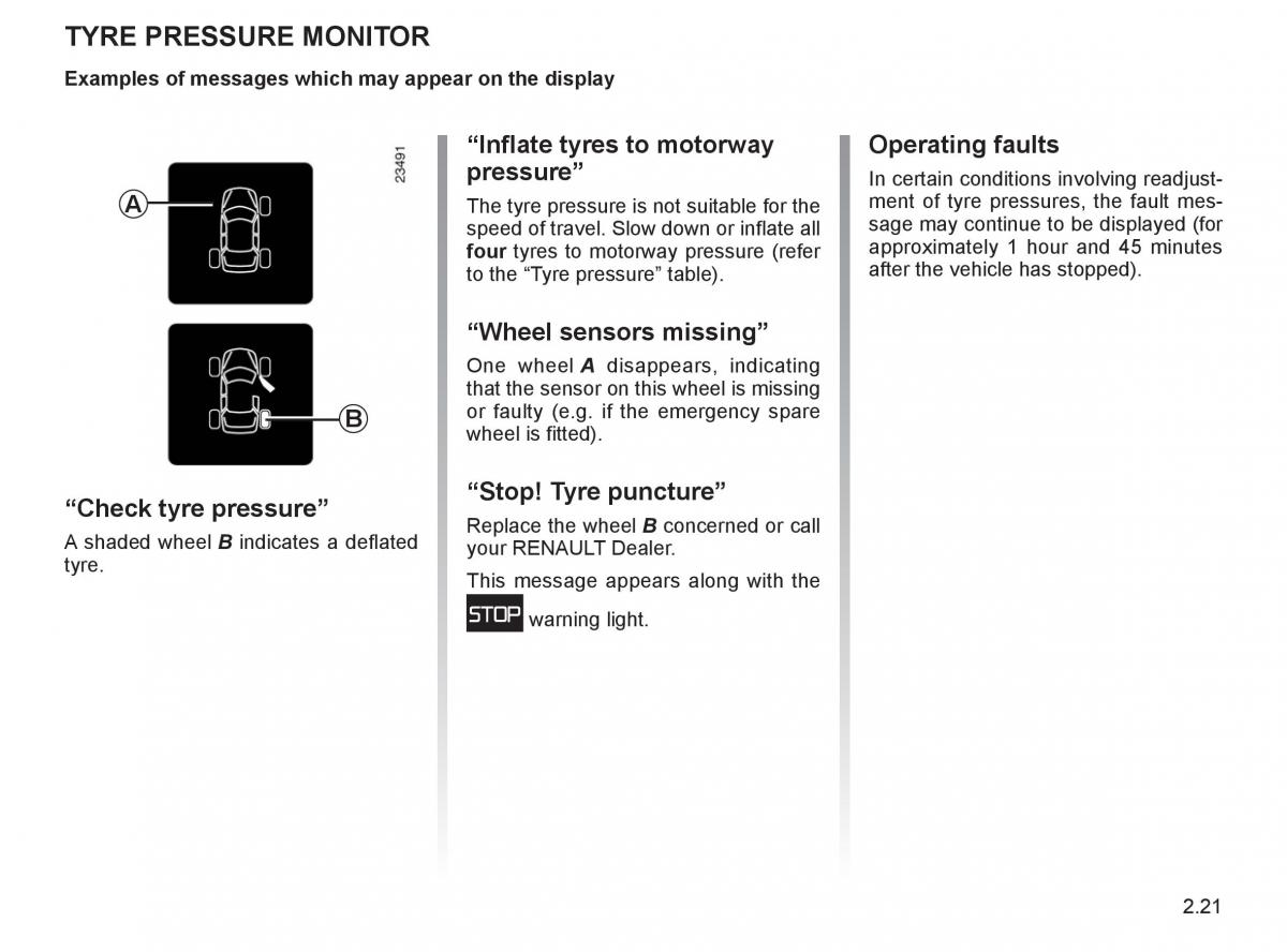 Renault Espace IV 4 owners manual / page 106