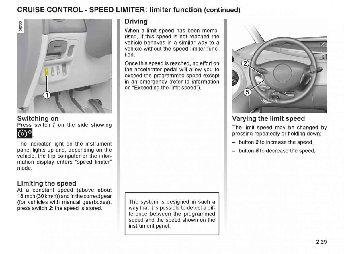 Renault Espace IV 4 owners manual / page 114