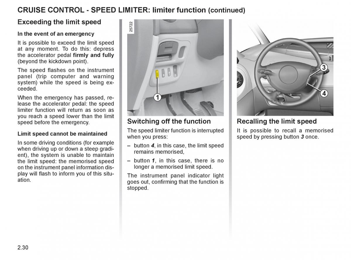 Renault Espace IV 4 owners manual / page 115