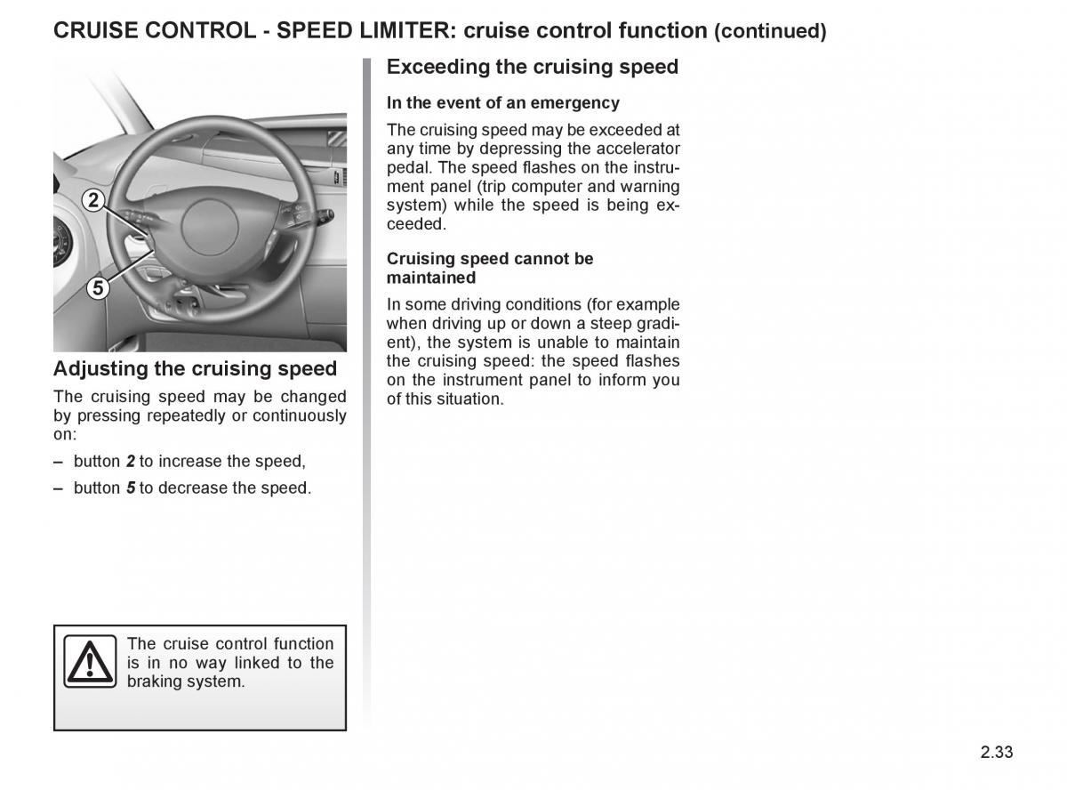 Renault Espace IV 4 owners manual / page 118