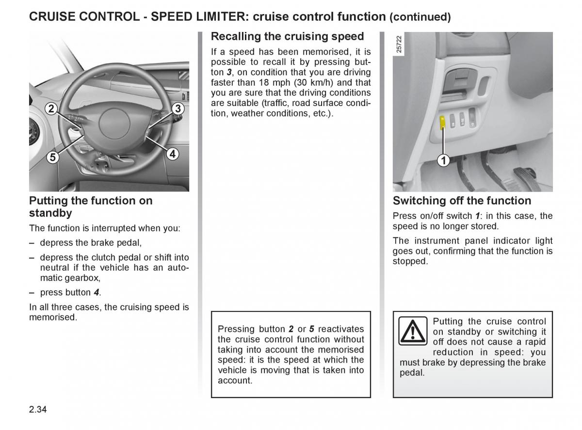 Renault Espace IV 4 owners manual / page 119