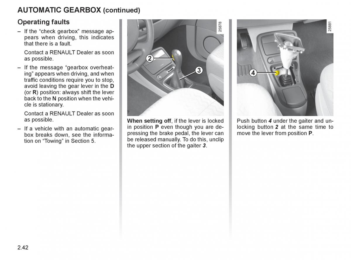 Renault Espace IV 4 owners manual / page 127