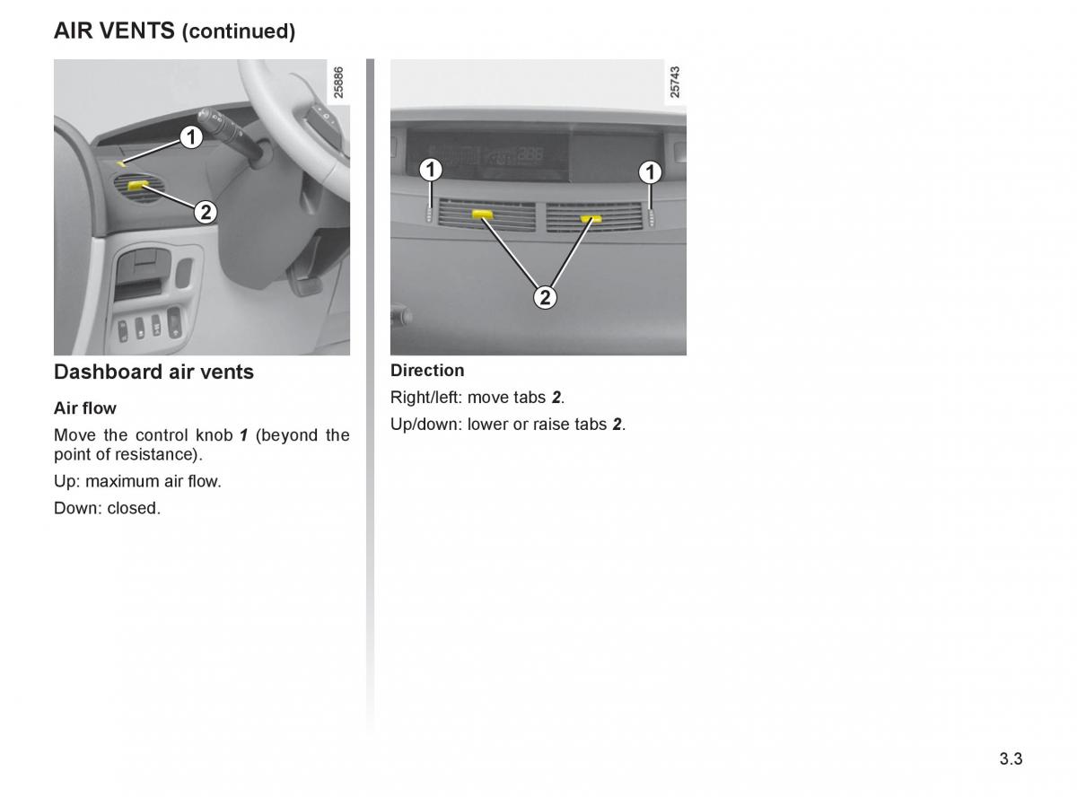 Renault Espace IV 4 owners manual / page 130