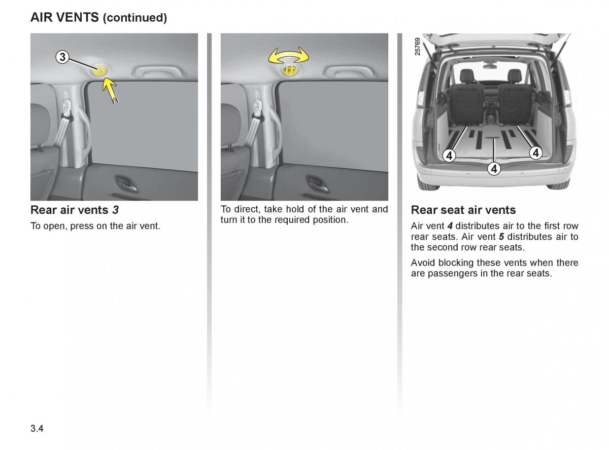 Renault Espace IV 4 owners manual / page 131