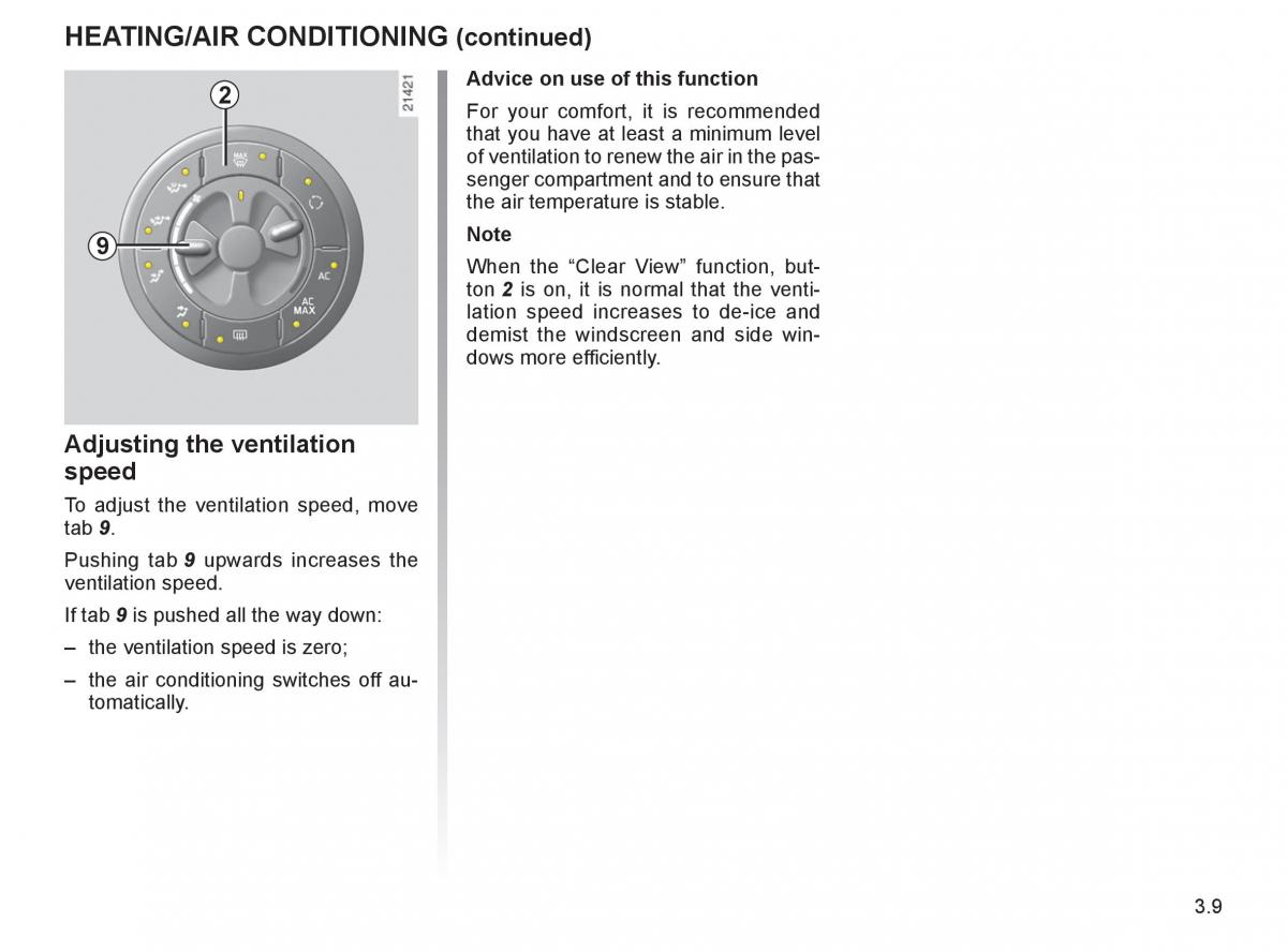 Renault Espace IV 4 owners manual / page 136